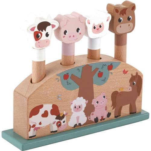 2Kids Toys Pop-up Toy Farm activity toy 12m+ 1 pc